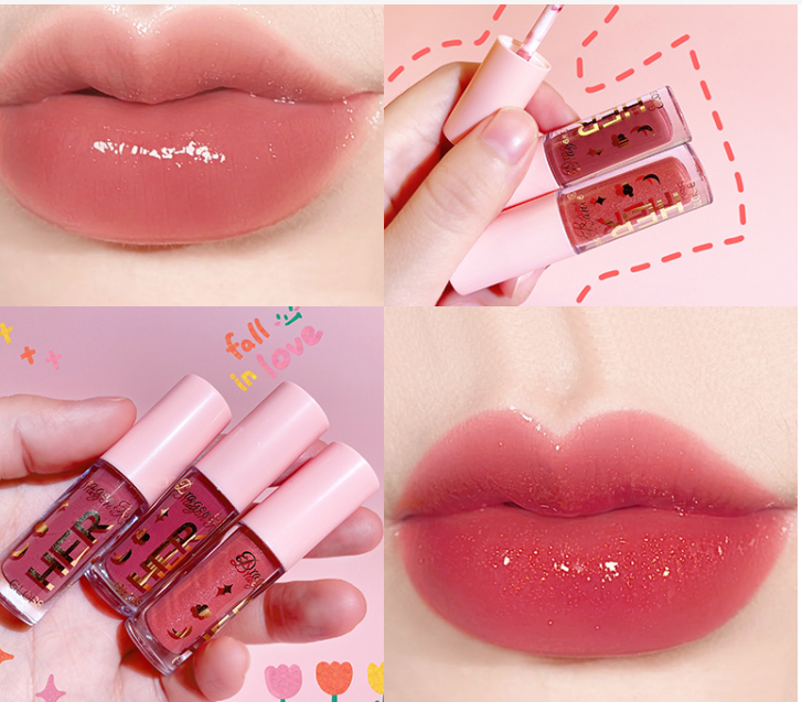 8 Colors Sexy Women Lipstick Waterproof Long Lasting Moist Lip Gloss