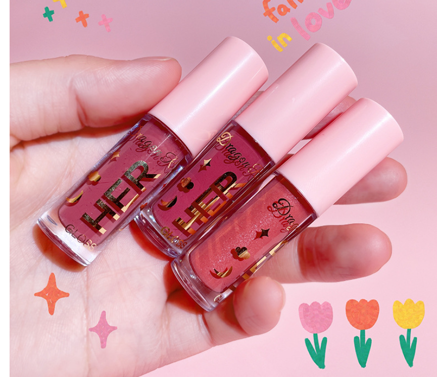8 Colors Sexy Women Lipstick Waterproof Long Lasting Moist Lip Gloss